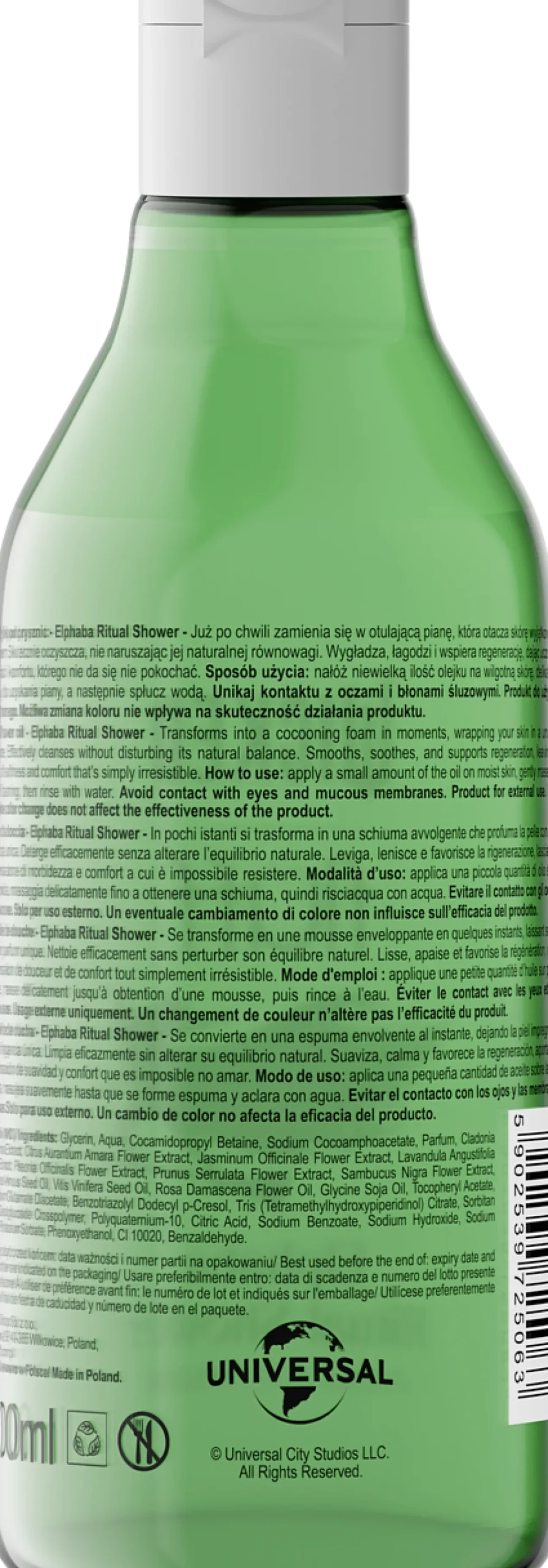 Wicked Aceite de Ducha Elphaba Ritual Wash