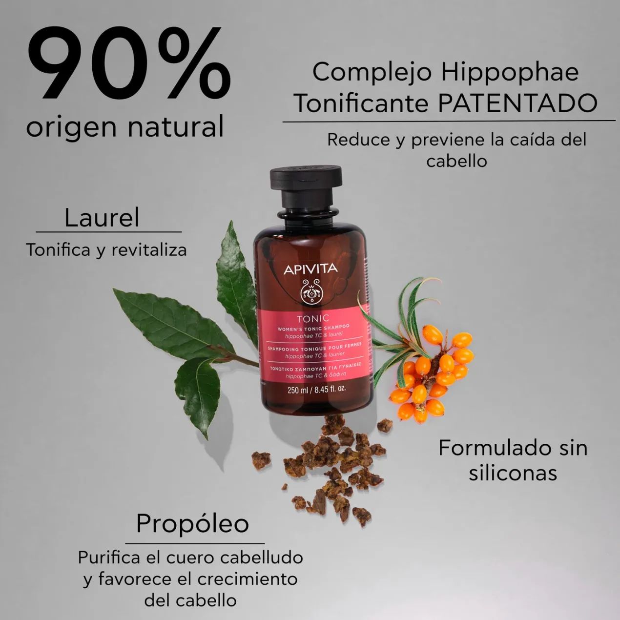 Women´s Tonic Shampoo Champú Tonificante para Mujer