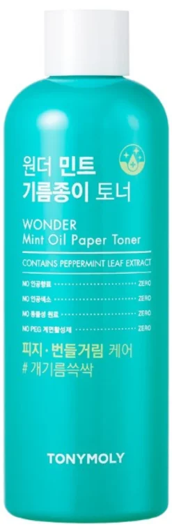 Wonder Tónico de Menta para Control de Sebo