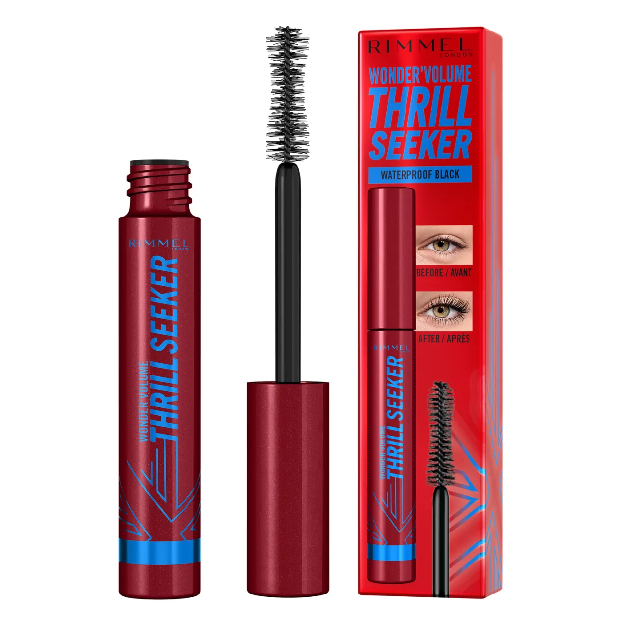 Wonder Volume Thrill Seeker Máscara de Pestañas Waterproof