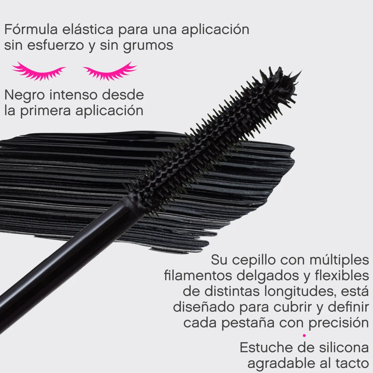 Wow Volumen And Lenght Máscara de Pestañas Grand Noire