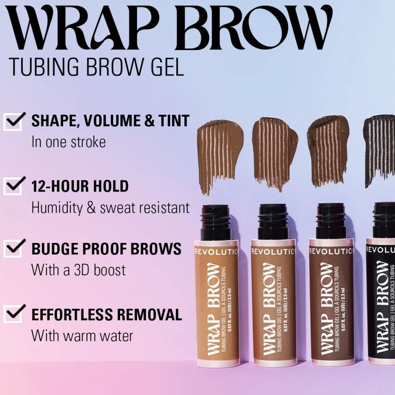Wrap Brow Gel para cejas