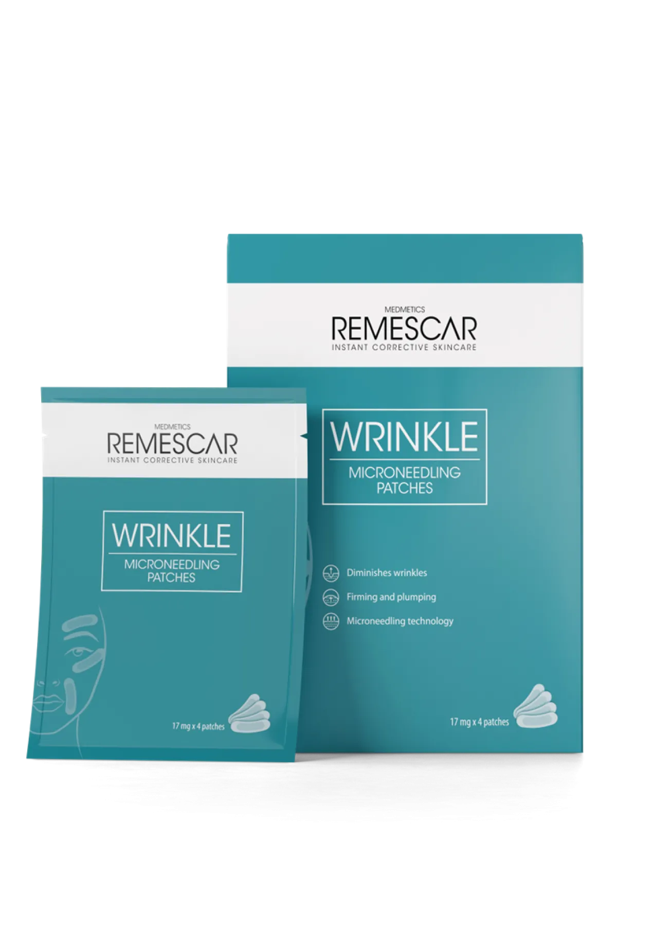 Wrinkle Microneedling Patches Parches Faciales Antiarrugas Micro Agujas