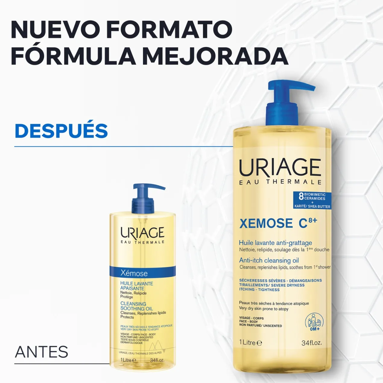Xemose C8+ Aceite Limpiador Anti-picor