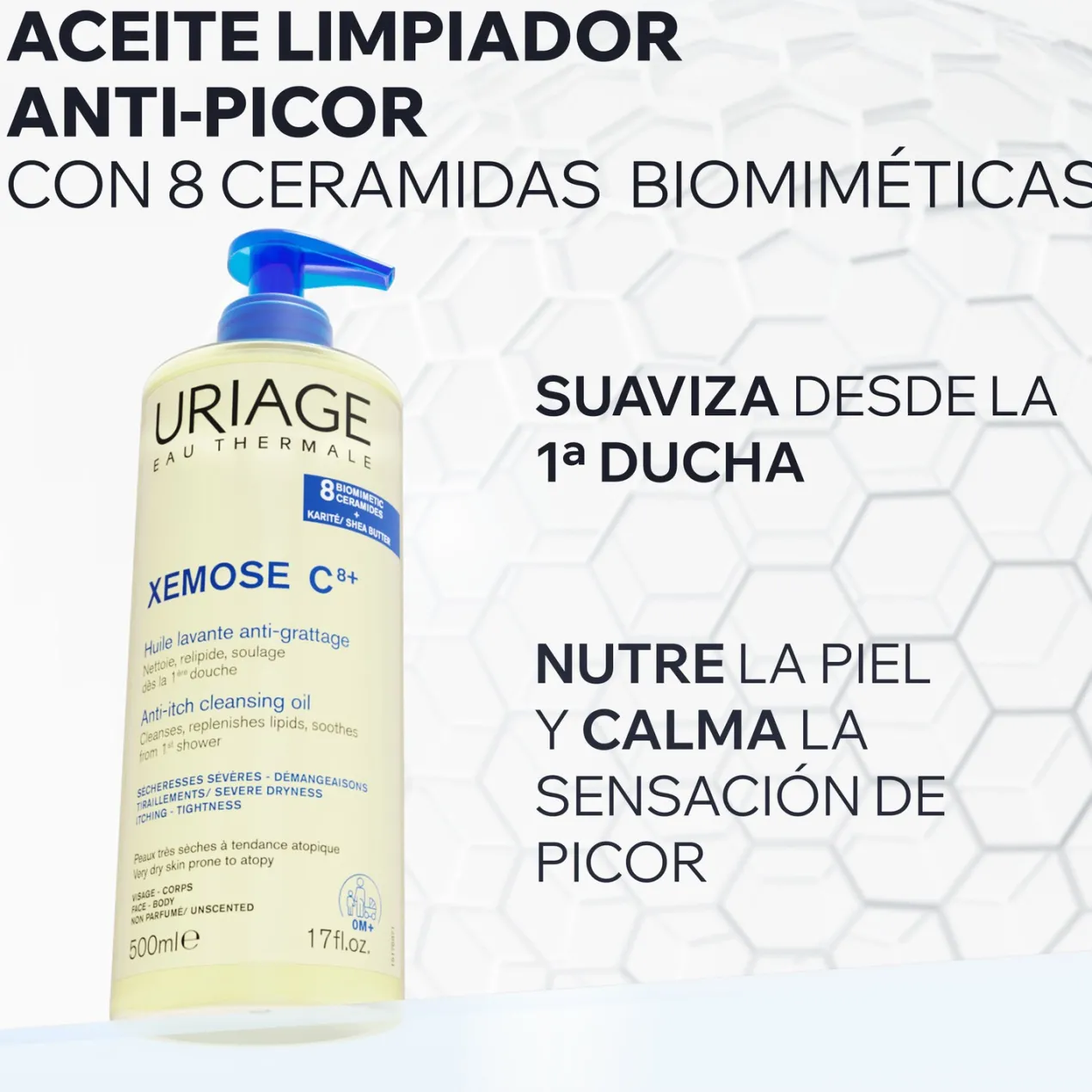 Xemose C8+ Aceite Limpiador Anti-picor