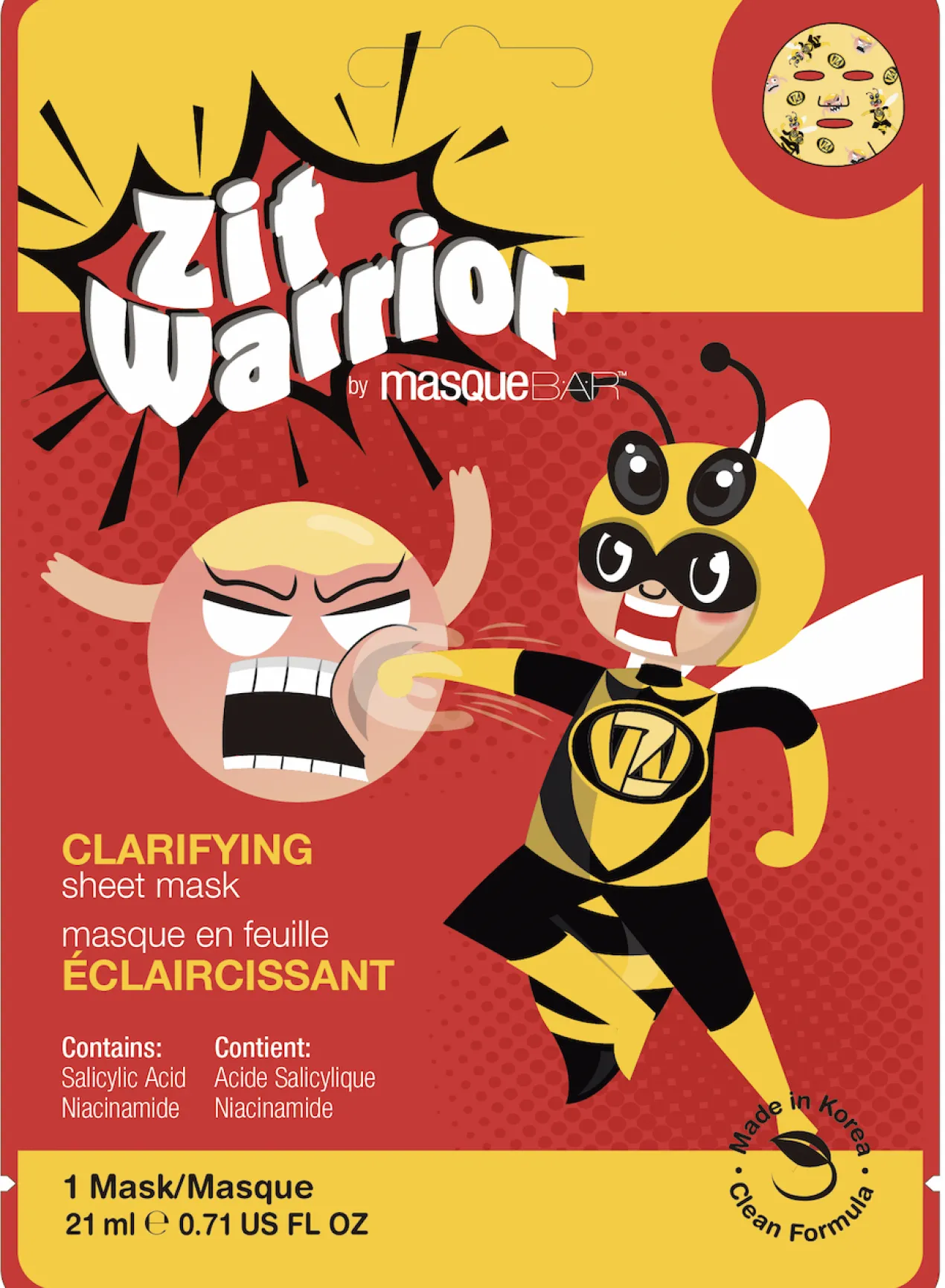 Zit Warrior Mascarilla Facial Clarificante